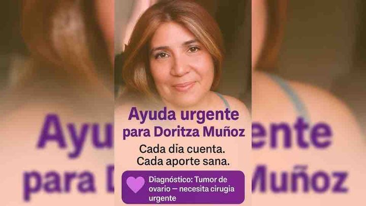 Doritza Muñoz diagnosticada con tumor de ovario campaign photo, 1 of 6