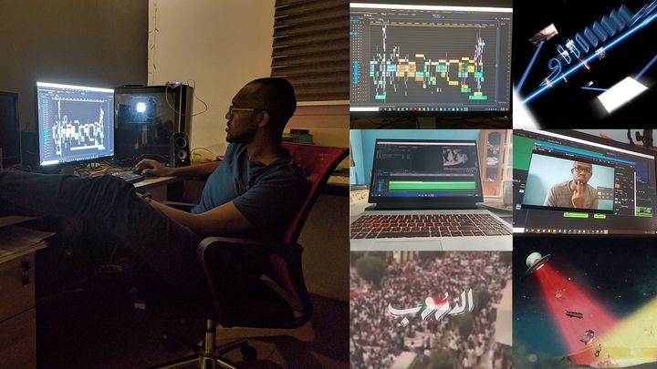 Help Ayman replace his stolen graphics work laptop campaign photo, 1 of 2