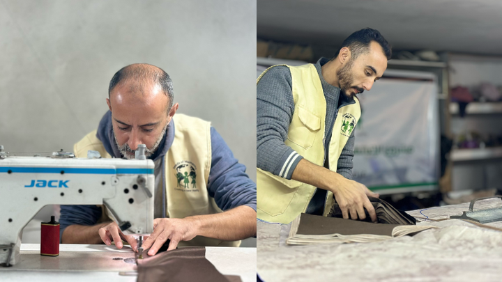 Supporting, developing a clothing and fashion factory campaign photo, 1 of 3