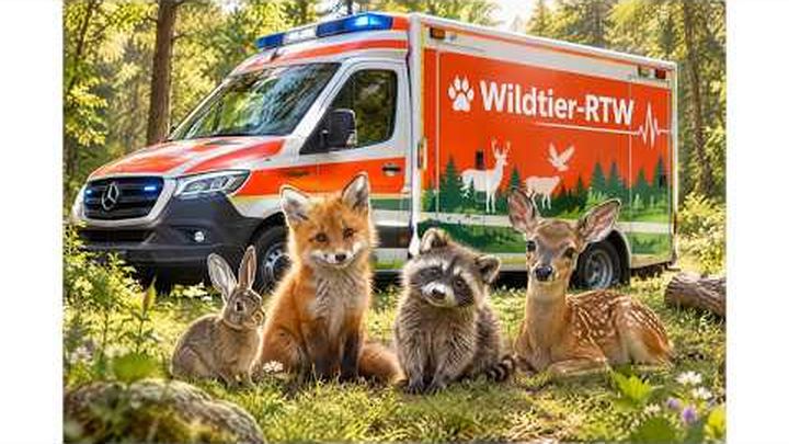 Hilfe auf vier Rädern – ein Rettungswagen für Wildtiere video thumbnail, 1 of 7