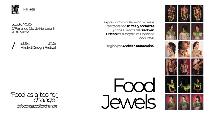 Exposición universitaria UCM "Food Jewels" campaign photo, 1 of 2