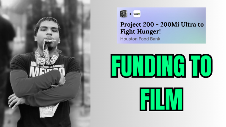 Help Film Brandon's 200-Mile Run for Charity campaign photo, 1 of 5