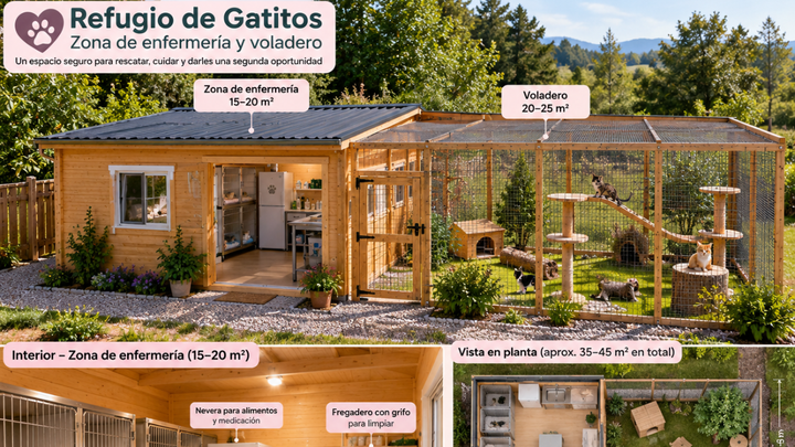 Foto de la campaña Refugio para gatitos bebes, 1 de 4