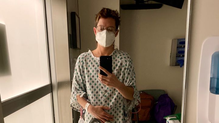 Gender affirming surgery recovery campaign photo, 1 of 2