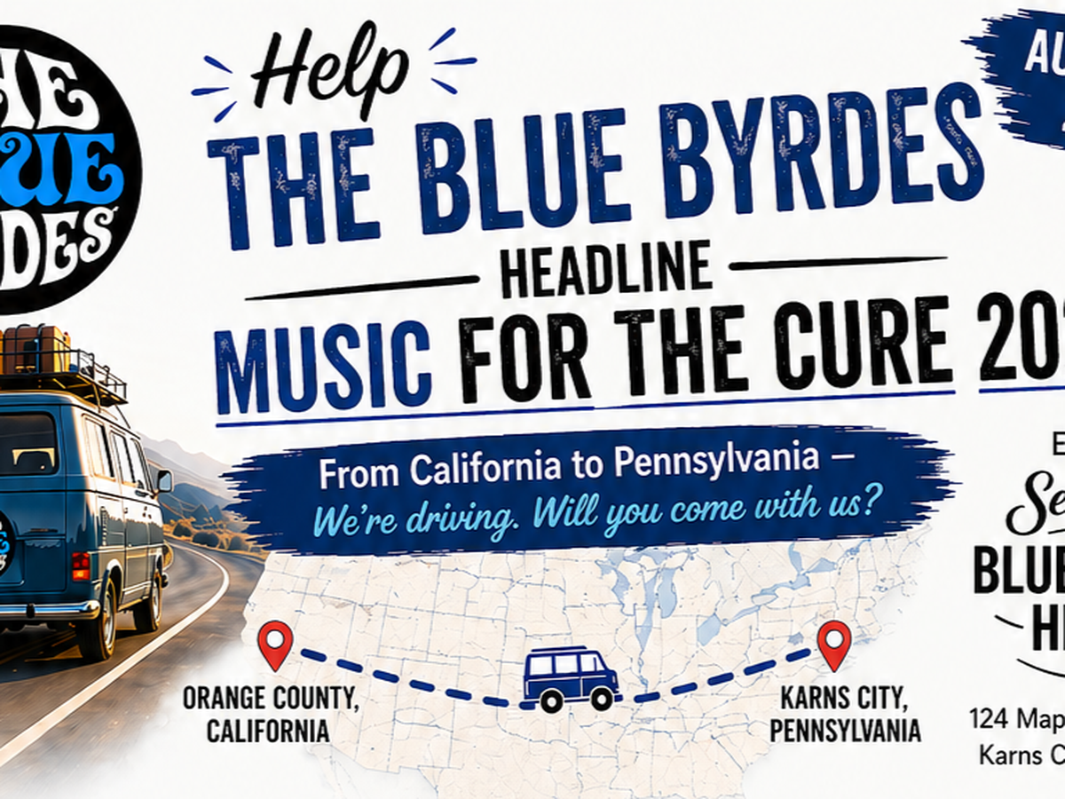 Help The Blue Byrdes get to Music for the Cure 2026! campaign photo, 1 of 8