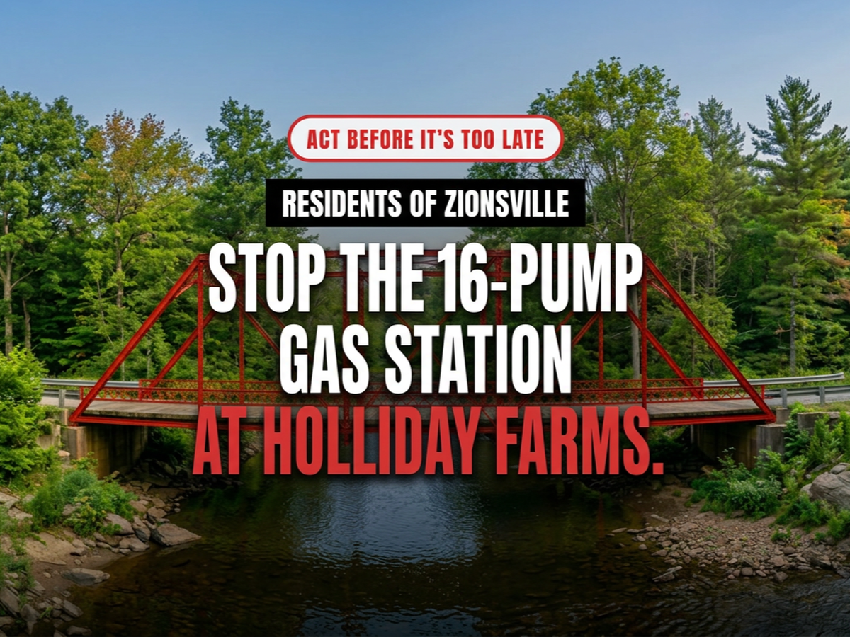 Stop the Gas Station in Holliday Farms — Zionsville, IN campaign photo, 1 of 4