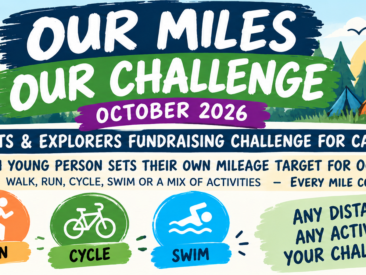 Fundraiser by Vicky Houghton-Pope : Our Miles, Our Challange - CamJam 2027