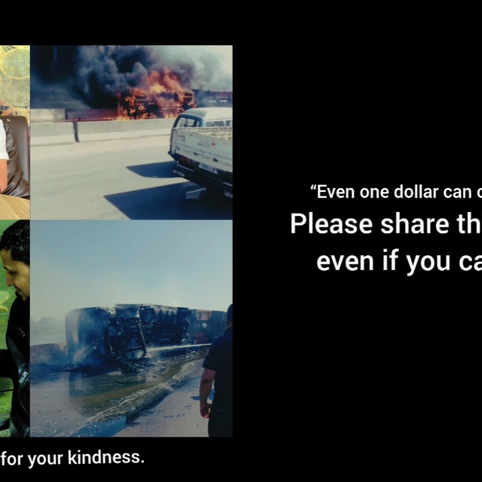 Help Mustafa Walk Again and Rebuild His Life