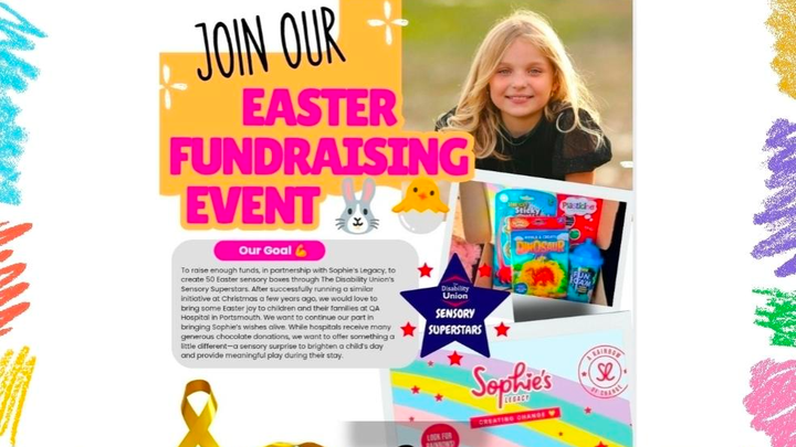 Sophie's Legacy Easter extravaganza with Sensory Superstars! campaign photo, 1 of 3