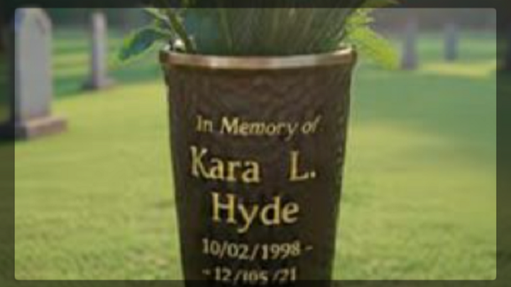 Memorial Vase for Kara Hyde campaign photo, 1 of 8