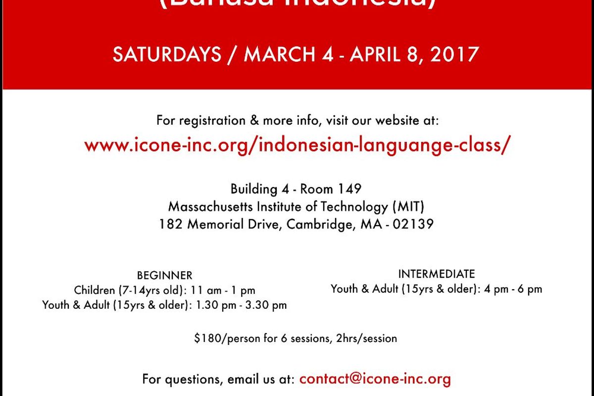 Fundraiser By Icone Kita Indonesian Community Center