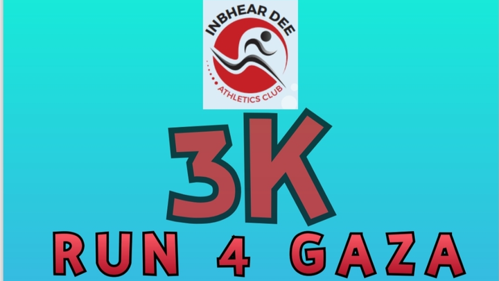 Inbhear Dee A.C Run4Gaza 2025 campaign photo, 1 of 3