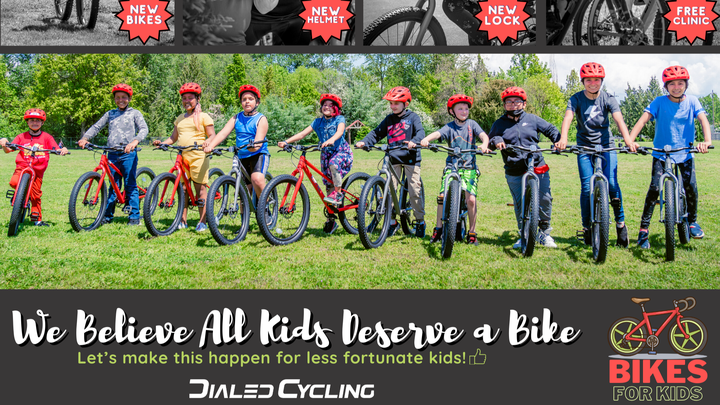 Dialed Cycling Team's BIKES for KIDS! Fundraiser campaign photo, 1 of 3