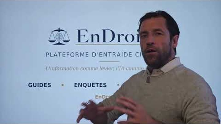 Aidez notre plateforme citoyenne d’entraide EnDroit.ca video thumbnail, 1 of 8