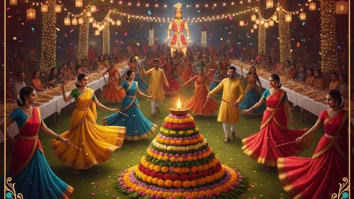 Help Bring Bathukamma & Dussehra 2025 to Life in Bellehurst! campaign photo, 1 of 3