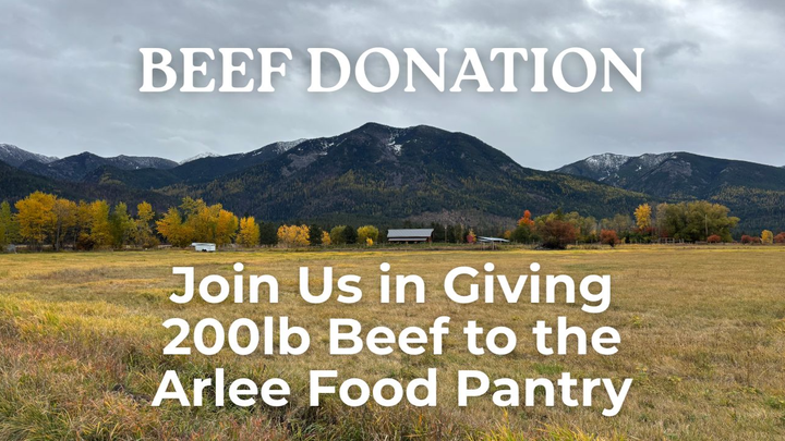 Support Arlee Food Pantry with Beef Donation campaign photo, 1 of 3