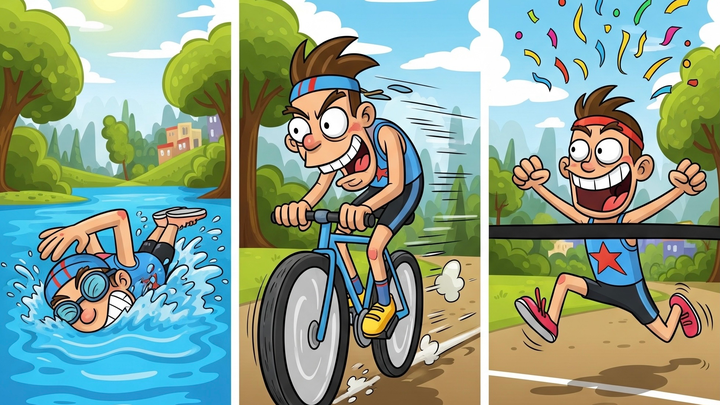 Jinsoo's LA Triathlon Challenge campaign photo, 1 of 4