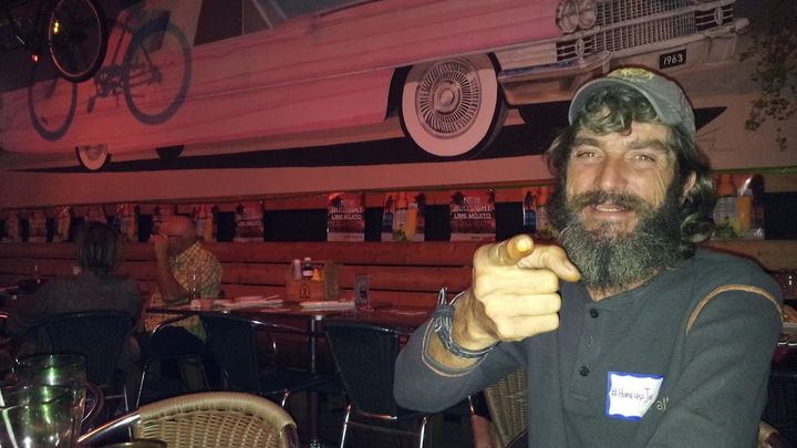 Réal Leclair #HomelessJoe campaign photo, 1 of 2