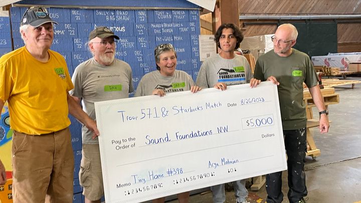 Eagle Project, Tiny Home Fundraiser campaign photo, 1 of 2