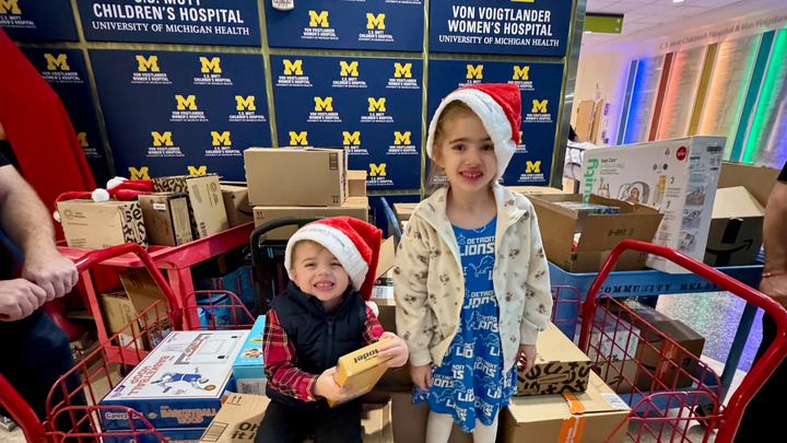 Paisley's Toy Drive for Mott Children's Hospital campaign photo, 1 of 3