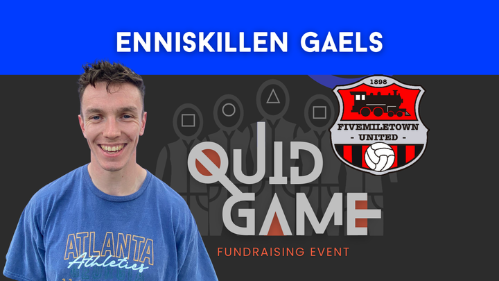 Jason Hogg - Enniskillen Gaels Quid Game campaign photo, 1 of 2