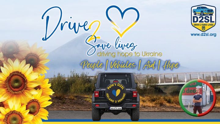 Drive 2 Save Lives, Driving hope to Ukraine campaign photo, 1 of 7