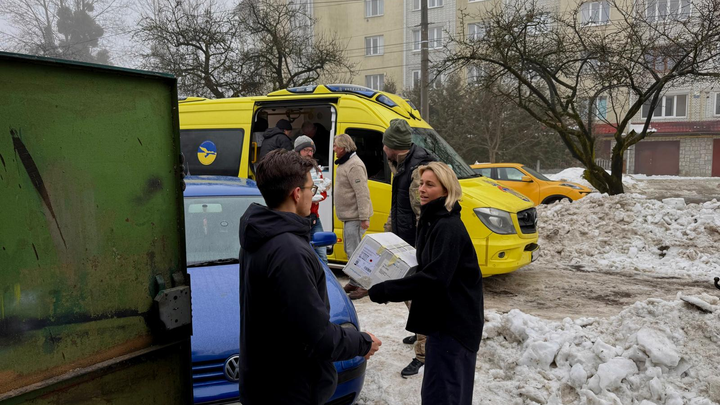 Foto van campagne Zorg voor Zuid in actie voor Protect Ukraine, 1 van 4
