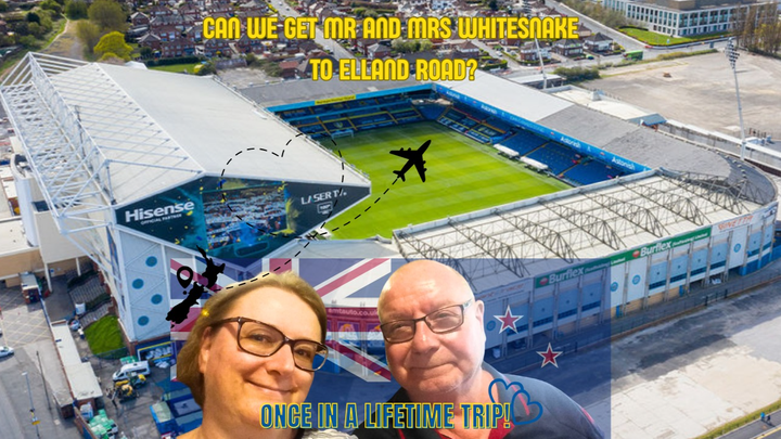 GET MR&MRS WHITESNAKE TO ELLAND ROAD NZ TO LEEDS campaign photo, 1 of 3