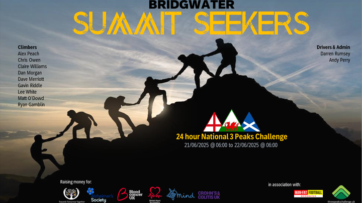 24 Hour National 3 Peaks Challenge raising money for charity campaign photo, 1 of 8