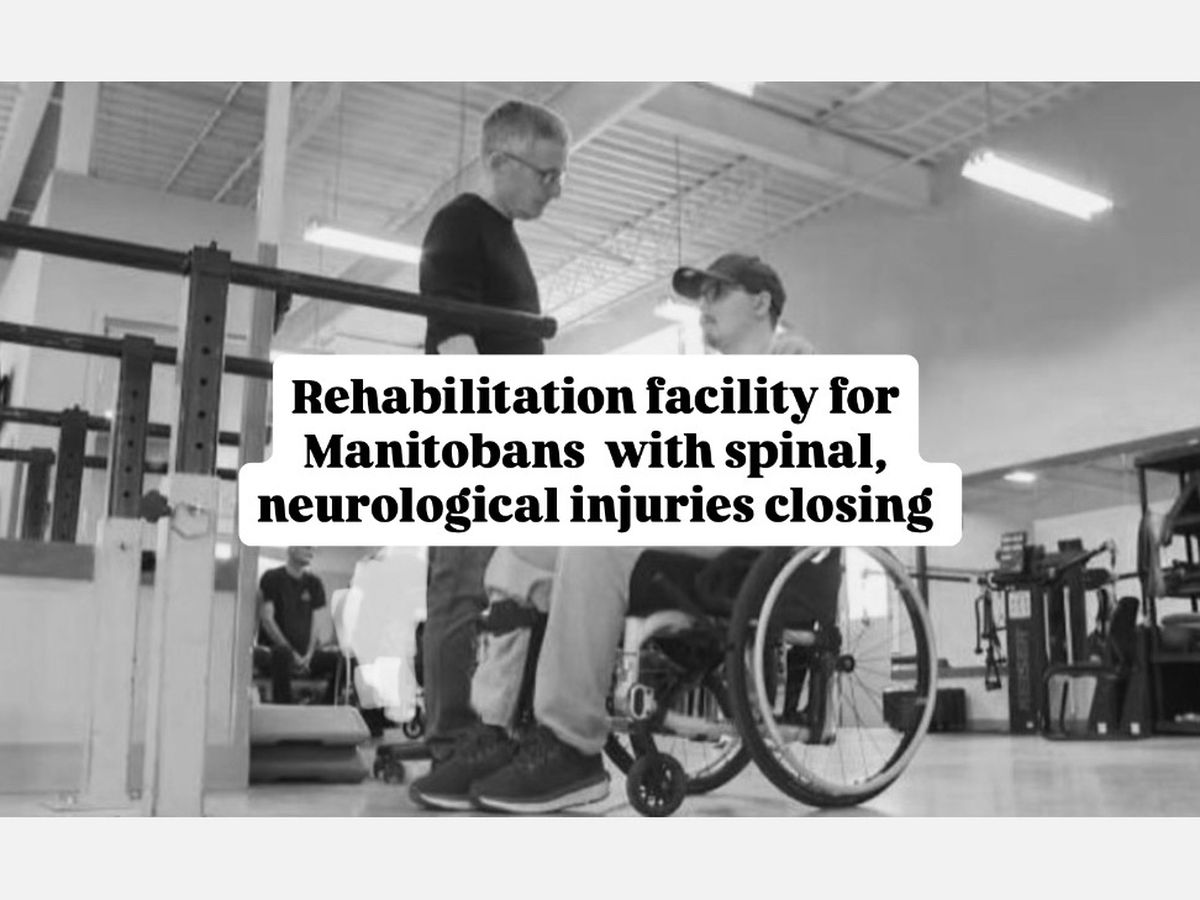 New Manitoba Rehabilitation Centre campaign photo, 1 of 8
