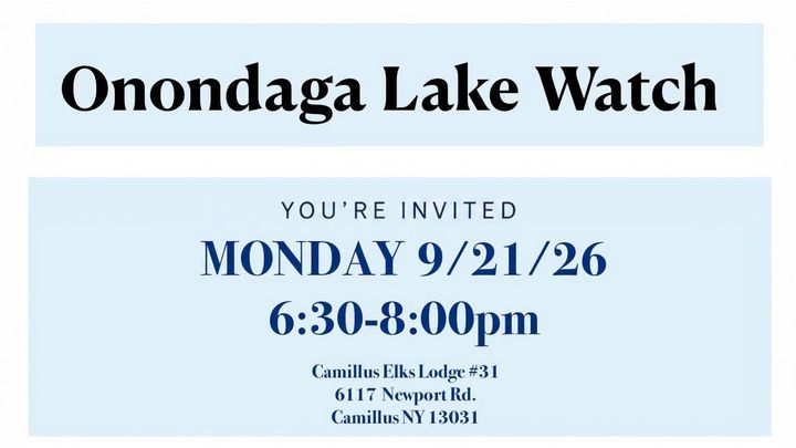 Onondaga Lake Watch Community Air Monitoring Investigation campaign photo, 1 of 8