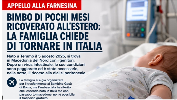 Foto della campagna TORNATO A CASA! AIUTIAMO IL PICCOLO E LA SUA FAMIGLIA, 1 di 3