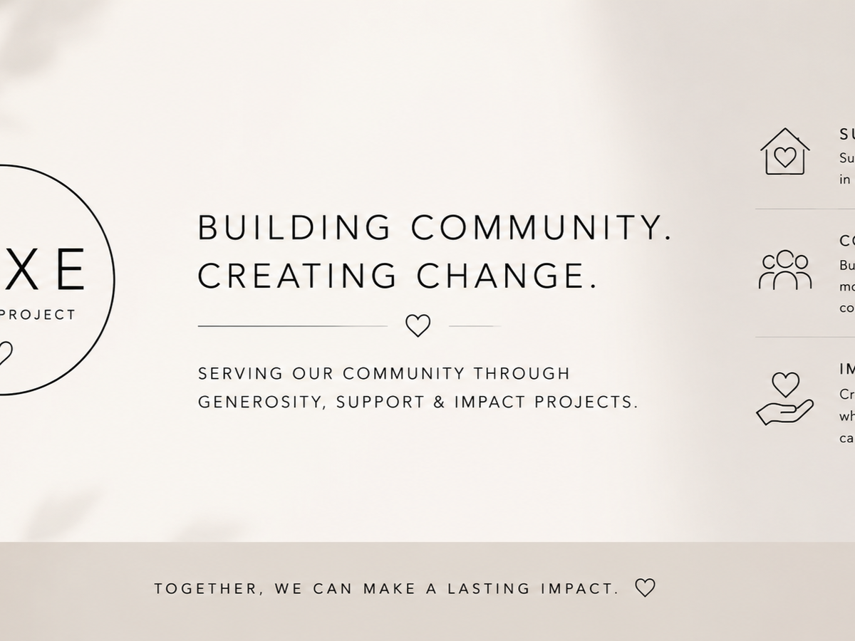 Luxe Impact Project: Community Support Fund campaign photo, 1 of 3
