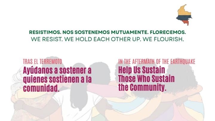 Foto de la campaña Solidarity Fund for Colombia - We sustain those who sustain., 1 de 3