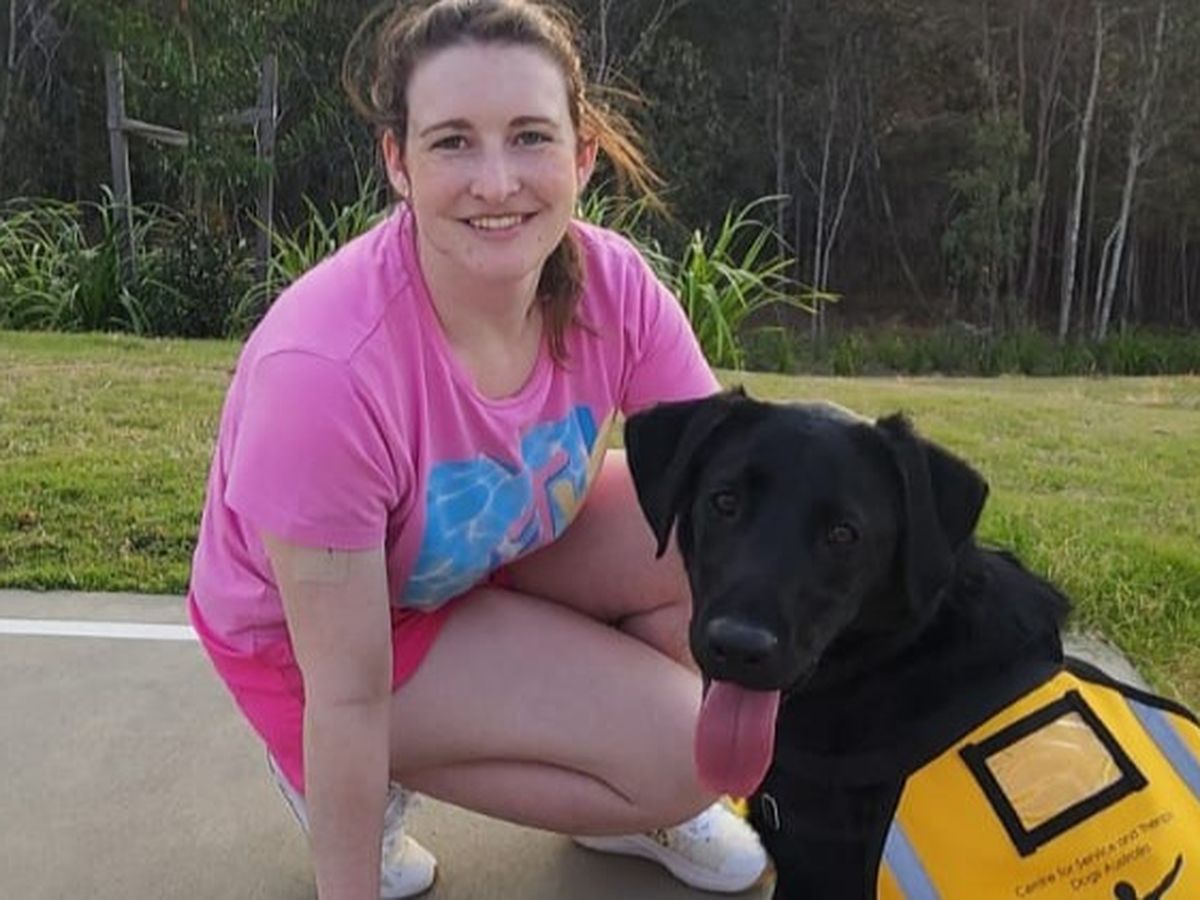 Assistance Dog Nina campaign photo, 1 of 2