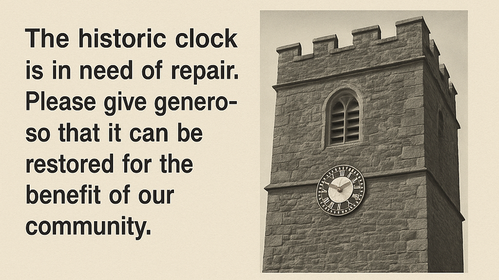 Help restore our clock. campaign photo, 1 of 6