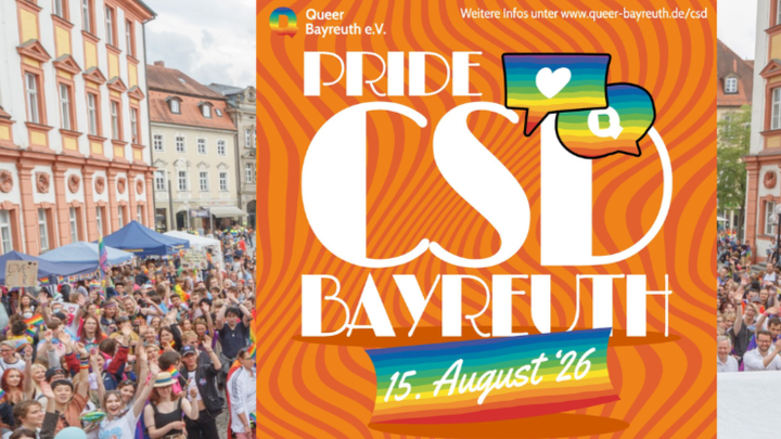 CSD Bayreuth 2026 campaign photo, 1 of 5