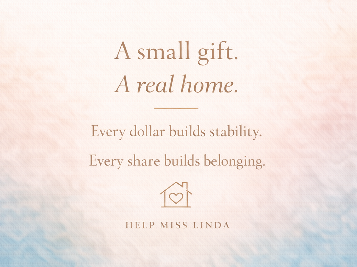 A Home for Miss Linda campaign photo, 1 of 3