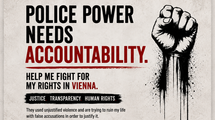 Seeking Justice After Police Violence in Vienna campaign photo, 1 of 4