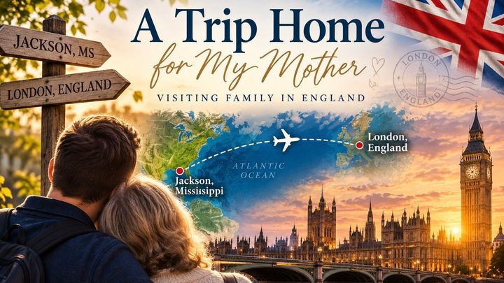 Giving Mom Time With Her Family in England campaign photo, 1 of 3