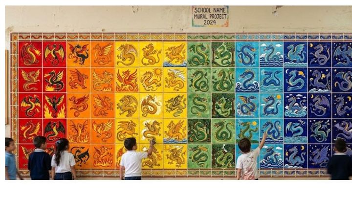 Help 540 Students Create Their Dream School Mural campaign photo, 1 of 3