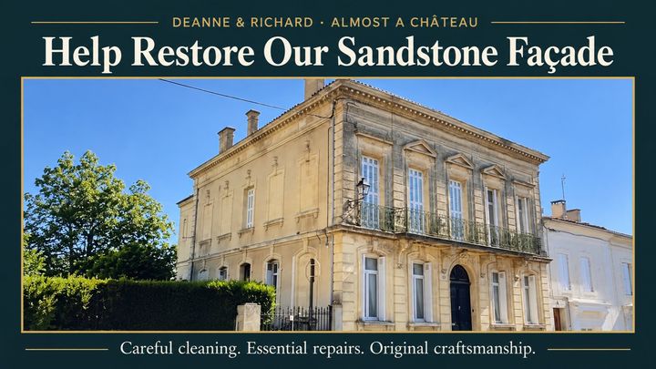 Chateau DIY Australia - Restore a Historic French Château campaign photo, 1 of 8