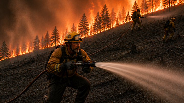 Forest Fire Fighter Hero Desperately Needs Our Help campaign photo, 1 of 8