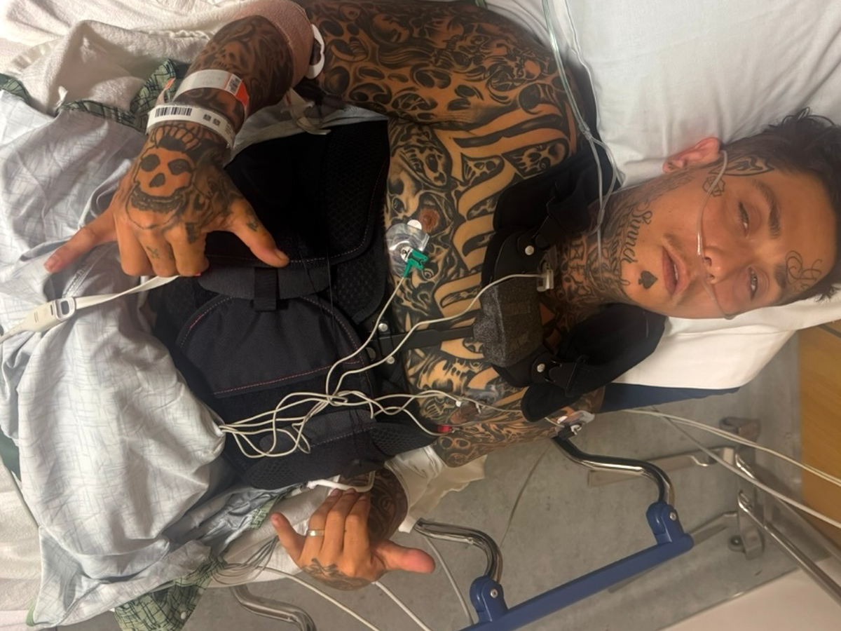 Donate to Derek's Spinal Injury Recovery campaign photo, 1 of 5