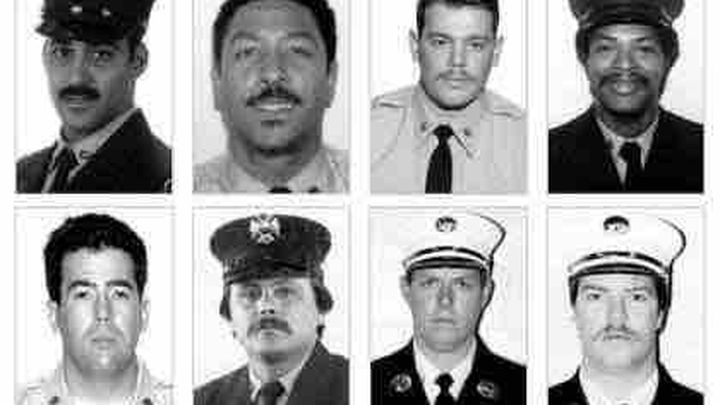 9-11 Memorial Flowers: Engine 205, Ladder 118 campaign photo, 1 of 5