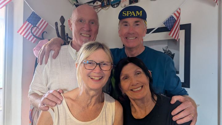 My Tour de 4 2026 Fundraiser team: "Don't ride me off" campaign photo, 1 of 3