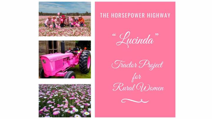 “Lucinda” Tractor Project for Rural Women campaign photo, 1 of 2