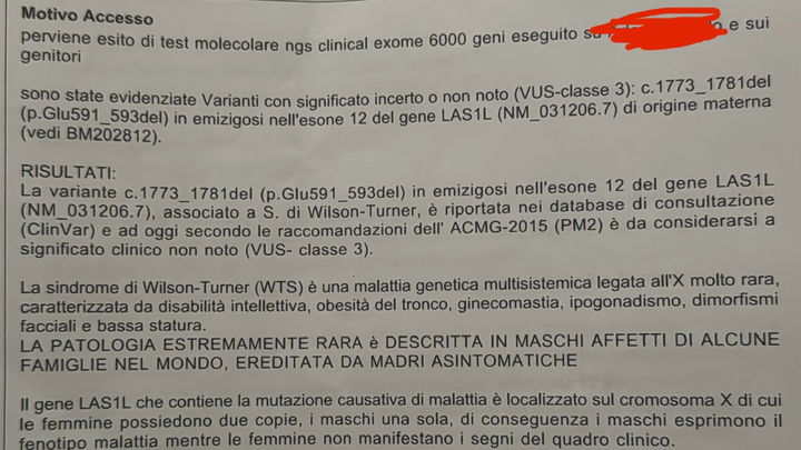 Ritardo cognitivo con malattia rara campaign photo, 1 of 3