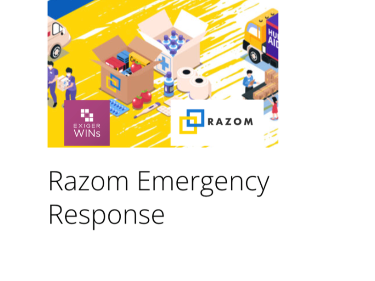 Exiger Fundraiser for Razom for Ukraine campaign photo, 1 of 3