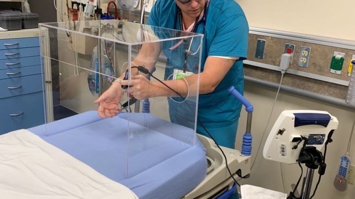 Acapella Intubation Box Project campaign photo, 1 of 2